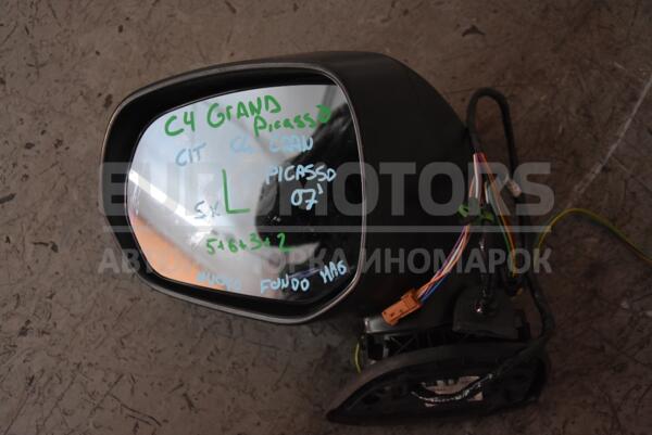 Зеркало левое электр 16 пинов (5+6+3+2) Citroen C4 Grand Picasso 2006-2013 92270 - 1