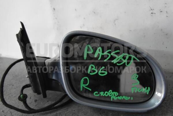 Зеркало правое электр 9 пинов VW Passat (B6) 2005-2010 92288 euromotors.com.ua