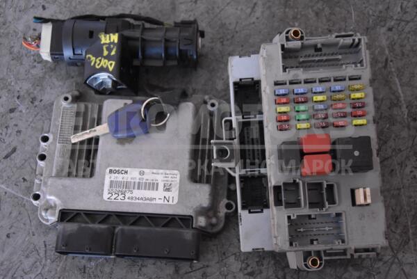 Блок управления двигателем комплект Fiat Doblo 1.9MJet 2000-2009 0281012865 92693 - 1