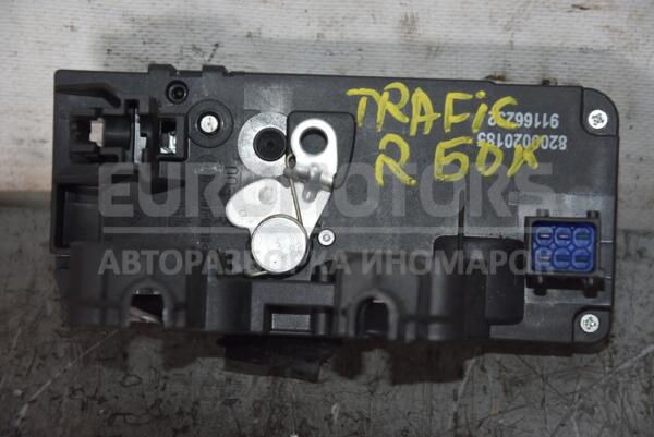 Замок двери боковой правой сдвижной электр 3 пина Renault Trafic 2001-2014 8200008463 95459  euromotors.com.ua