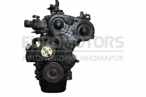 Двигатель Renault Trafic 2.1td 1981-2001 852D750 75117  euromotors.com.ua