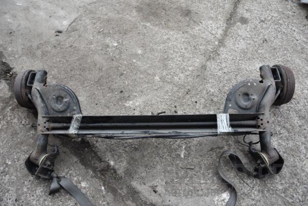 Балка задняя в сборе под барабаны с ABS Nissan Note (E11) 2005-2013 55501BC64A 97114 - 2