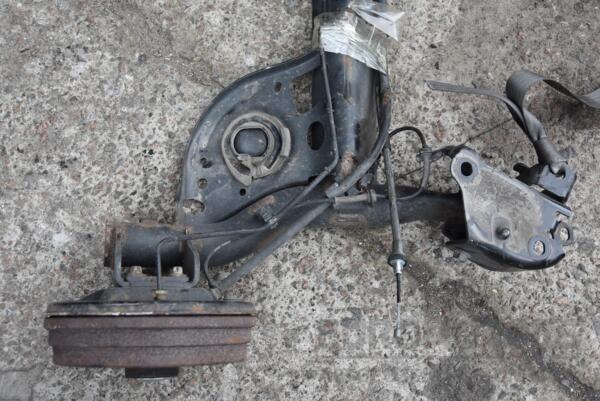 Балка задняя в сборе под барабаны с ABS Nissan Note (E11) 2005-2013 55501BC64A 97114 - 3