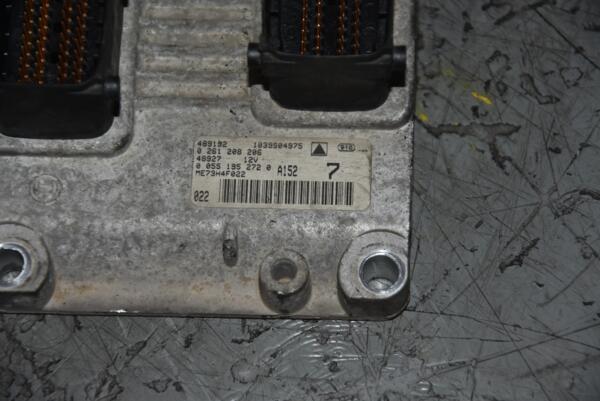 Блок управления двигателем комплект Fiat Doblo 1.4 16V 2010 0261208206 97600 - 2