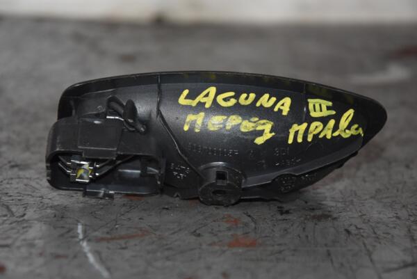 Ручка двері внутрішня передня права Renault Laguna (III) 2007-2015 806700005R 97633 - 2