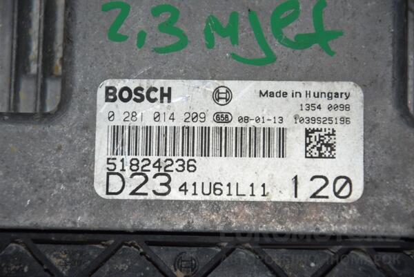 Блок управління двигуном комплект Citroen Jumper 2.3MJet 2006-2014 0281014209 99072 - 2