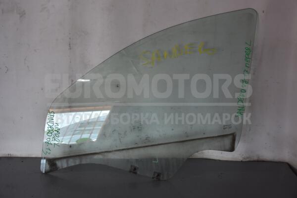 Скло двері переднє ліве Renault Sandero 2007-2013 8200733023 99375  euromotors.com.ua