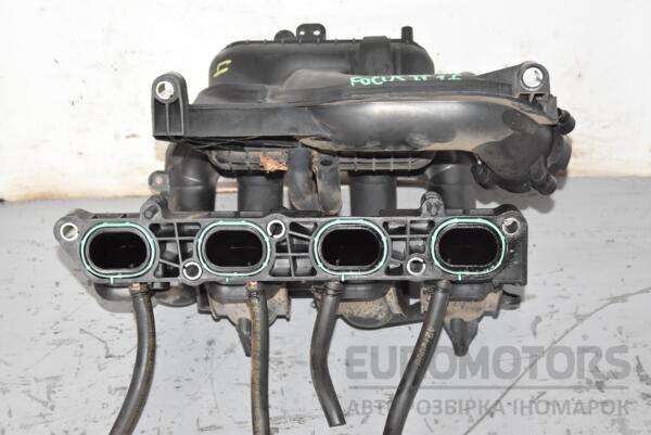 Коллектор впускной пластик Ford Focus 1.6 16V (II) 2004-2011 4M5G9424CB 100114 - 2