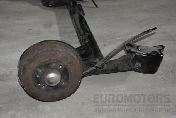 Балка задняя в сборе под барабаны с ABS Renault Sandero 2007-2013 555019768R 100277 - 3