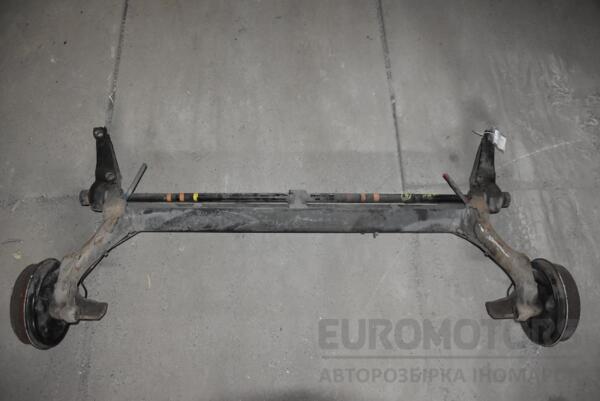 Балка задняя в сборе под барабаны без ABS 4-х торсионная Renault Kangoo 1998-2008 7701471649 100281 - 4