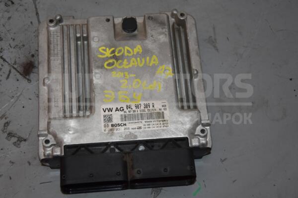 Блок управления двигателем Skoda Octavia 2.0tdi (A7) 2013 04L907309R 101151 - 1