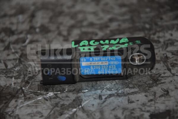 Датчик давления наддува (Мапсенсор) Renault Laguna 2.0dCi (III) 2007-2015 0281002740 103392  euromotors.com.ua