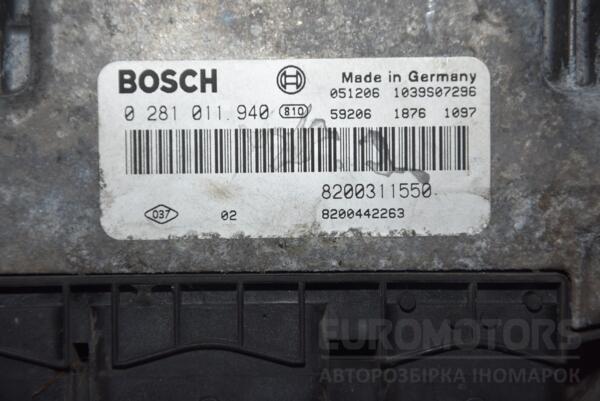 Блок управління двигуном комплект Renault Master 2.5dCi 1998-2010 0281011940 103649 - 2