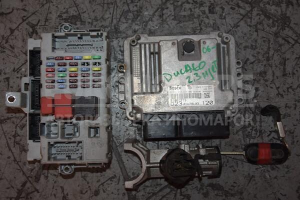 Блок управління двигуном комплект Citroen Jumper 2.3MJet 2006-2014 0281015576 103708 - 1