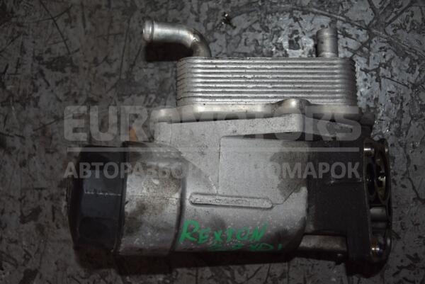Теплообменник (Радиатор масляный) SsangYong Rexton 2.7 Xdi 2001-2006 A6641800065 104198-01 - 1