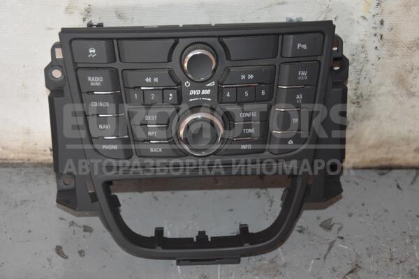 Панель управління магнітолою Opel Astra (J) 2009-2015 13346053 104866  euromotors.com.ua
