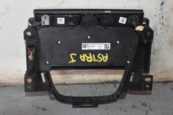 Панель управління магнітолою Opel Astra (J) 2009-2015 13346053 104866 - 2