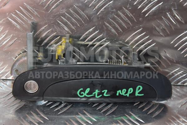 Ручка двері зовнішня передня права Hyundai Getz 2002-2010  106096  euromotors.com.ua
