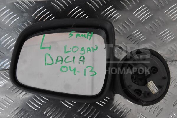 Зеркало левое электр 5 пинов -09 Renault Logan 2005-2014 8200497486 106223  euromotors.com.ua