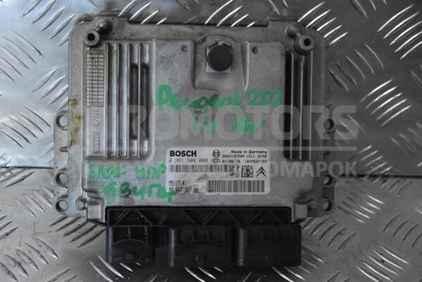Блок управления двигателем Peugeot 207 1.4 16V 2006-2013 0261S04008 106598 - 1