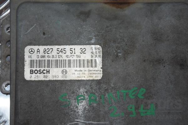 Блок управления двигателем комплект Mercedes Sprinter 2.9td (901/905) 1995-2006 A0275455132 105397 - 2