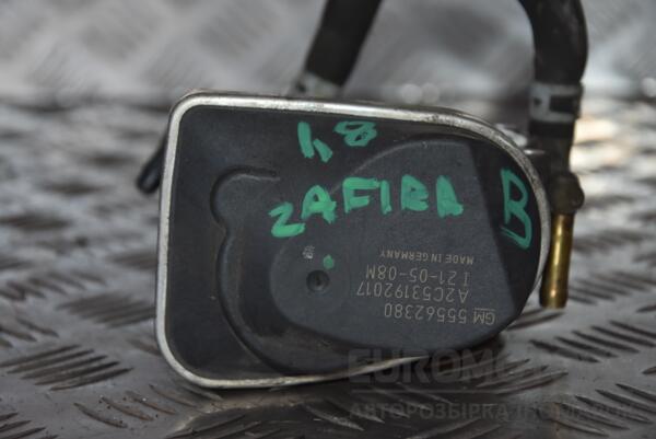 Дросельна заслінка електро Opel Zafira 1.8 16V (B) 2005-2011 55562380 108645 - 2