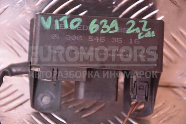 Реле свечей накала Mercedes Vito 2.2cdi (W639) 2003-2014 A0005453516 107951  euromotors.com.ua
