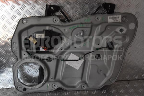 Стеклоподъемник передний правый электр VW Touran 2003-2010 1T1837730AG 110508 - 1