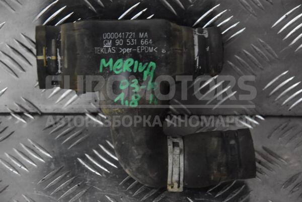 Патрубок системы охлаждения (тройник) Opel Meriva 1.8 16V 2003-2010 90531664 110889  euromotors.com.ua