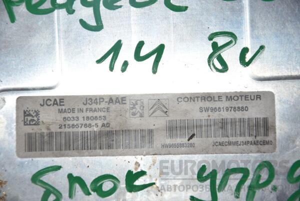 Блок керування двигуном Peugeot 206 1.4 8V 1998-2012 9661978880 112394 - 2