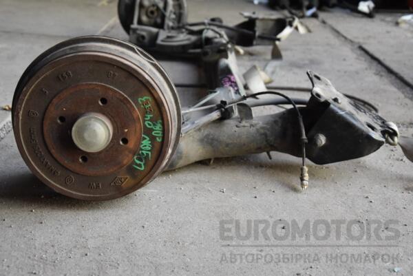 Балка задня в зборі під барабани з ABS Renault Logan 2005-2014 430004469R 113114 - 3
