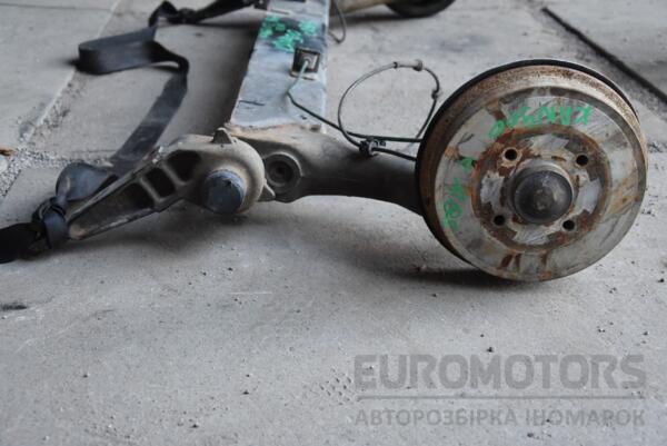 Балка задня в зборі під барабани з ABS 4-х торсіонна Renault Kangoo 1998-2008 7701471649 113118 - 3