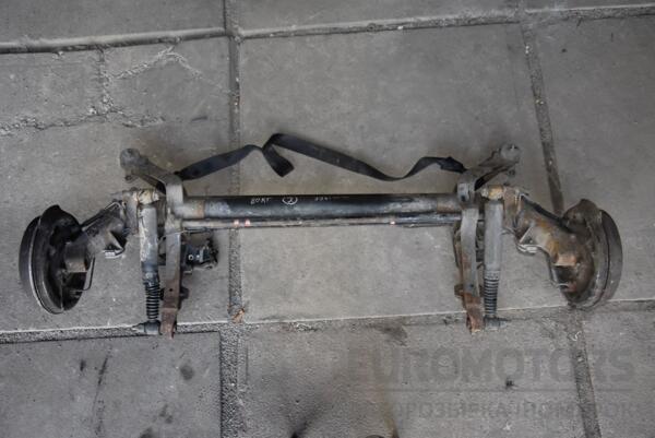 Балка задняя в сборе под барабаны без ABS Citroen Berlingo 1996-2008 9634828210 113122 - 4