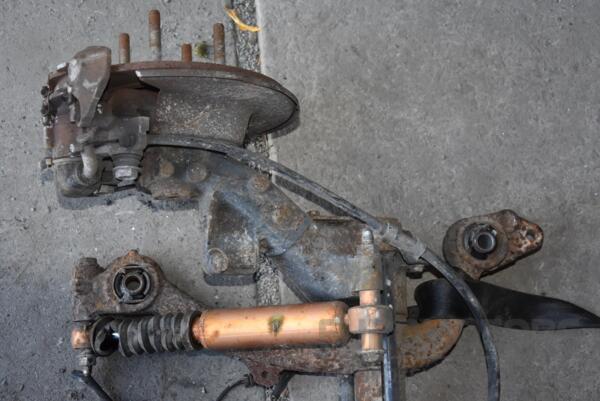 Балка задня в зборі під диски з ABS Peugeot 206 1998-2012 113130 - 2