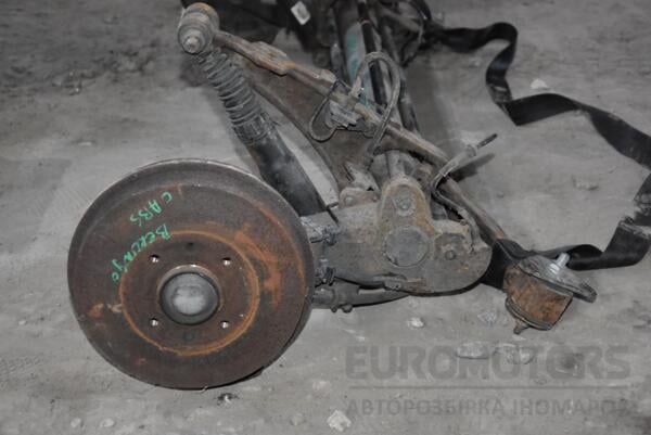 Балка задня в зборі під барабани з ABS Citroen Berlingo 1996-2008 9634828210 113146 - 3