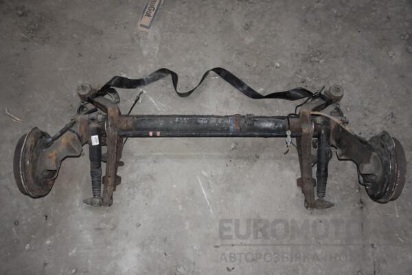 Балка задня в зборі під барабани з ABS Citroen Berlingo 1996-2008 9634828210 113146 - 4