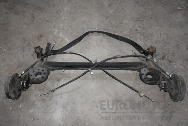 Балка задняя в сборе под барабаны с ABS Toyota Yaris 2006-2011 421100D140 113150 - 4