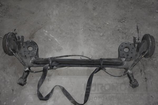 Балка задняя в сборе под барабаны с ABS Toyota Yaris 2006-2011 421100D140 113154 - 4