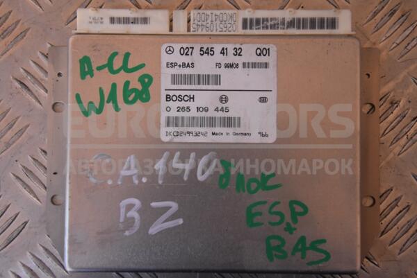 Блок управления ESP+BAS Mercedes A-class (W168) 1997-2004 A0275454132 113615