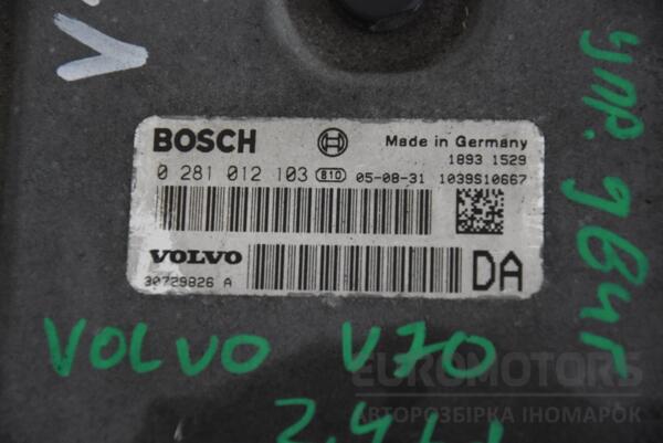Блок управления двигателем Volvo V70 2.4td D5 2001-2006 0281012103 114164 - 2