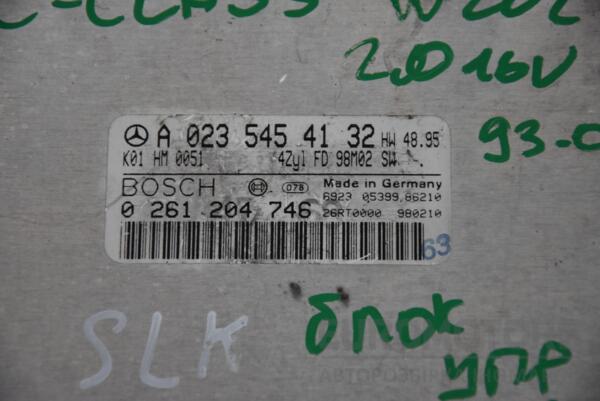 Блок управления двигателем Mercedes C-class 2.0 16V (W202) 1993-2000 A0235454132 114168 - 2