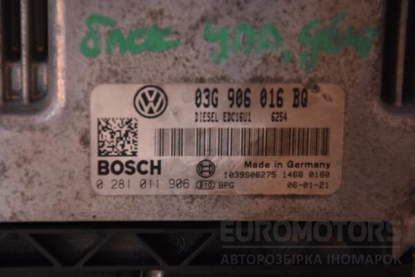 Блок керування двигуном VW Touran 2.0tdi 16V 2003-2010 03G906016BQ 114869 - 2