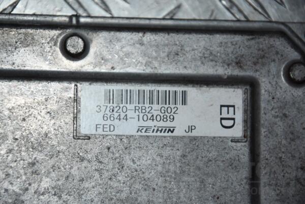 Блок управления двигателем Honda Jazz 1.2 16V 2008-2014 37820RB2G02 115445 - 2