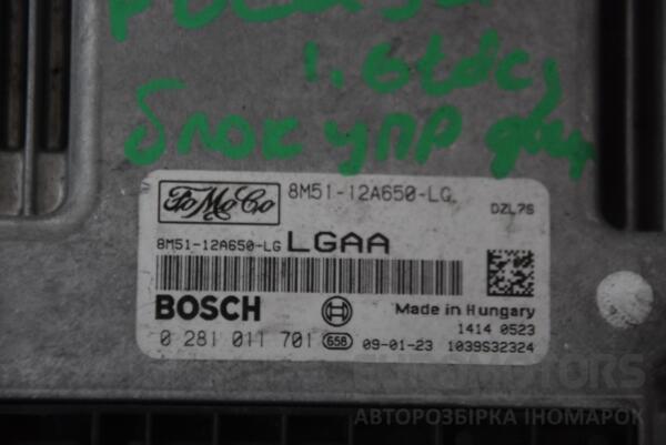 Блок управления двигателем Ford Focus 1.6tdci (II) 2004-2011 8M5112A650LG 115490 - 2