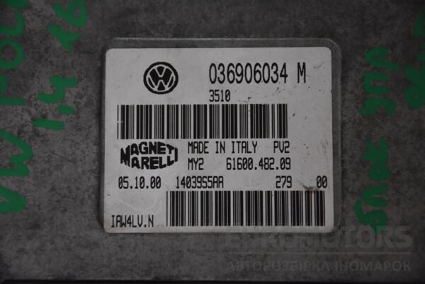 Блок управления двигателем VW Polo 1.4 16V 2001-2009 036906034M 116522 - 2