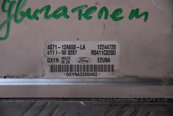Блок керування двигуном Ford Mondeo 2.0tdci (III) 2000-2007 4S7112A650LA 116556 - 2