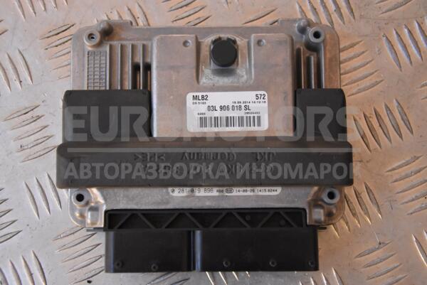 Блок управления двигателем Audi A4 2.0tdi (B8) 2007-2015 0281019896 116964  euromotors.com.ua