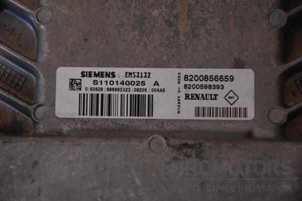 Блок управління двигуном комплект Renault Logan 1.6 8V 2005-2014 8200856659 116968 - 2