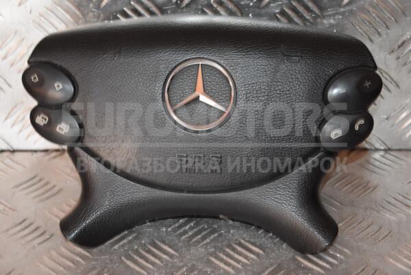 Подушка безопасности руль Airbag (06-) Mercedes E-class (W211) 2002-2009 A2198601502 117175  euromotors.com.ua