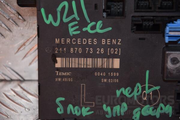 Блок управления двери передний левый Mercedes E-class (W211) 2002-2009 A2118707326 117195 - 2